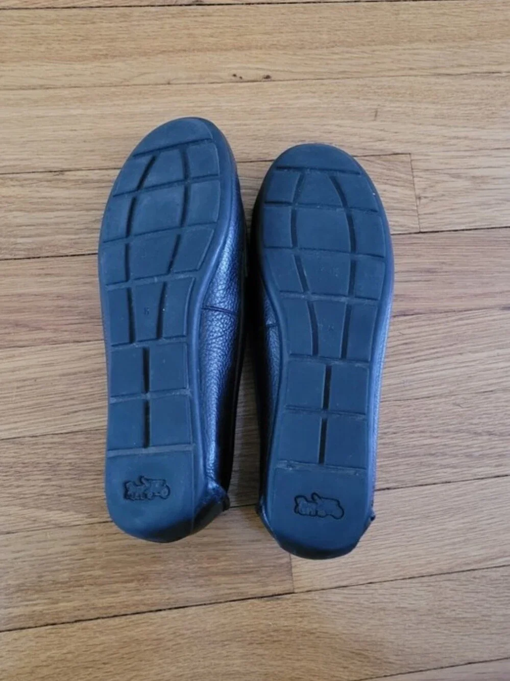 COACH LEATHER MARLEY DRIVER LOAFERS
